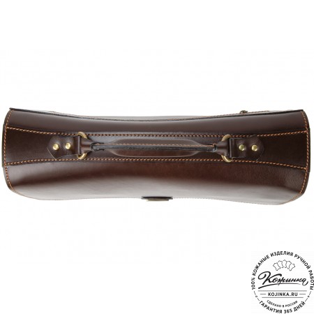 Кожаный портфель "Карьерист"  (коричневый)